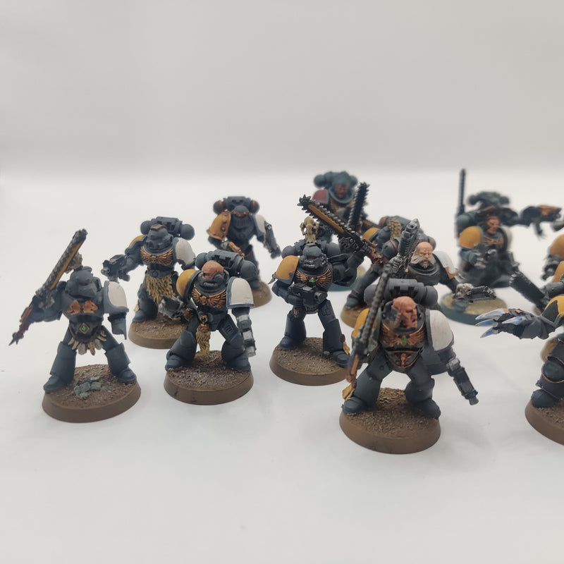 Horus Heresy Space Wolves Assault Squad x15 Marines AO031