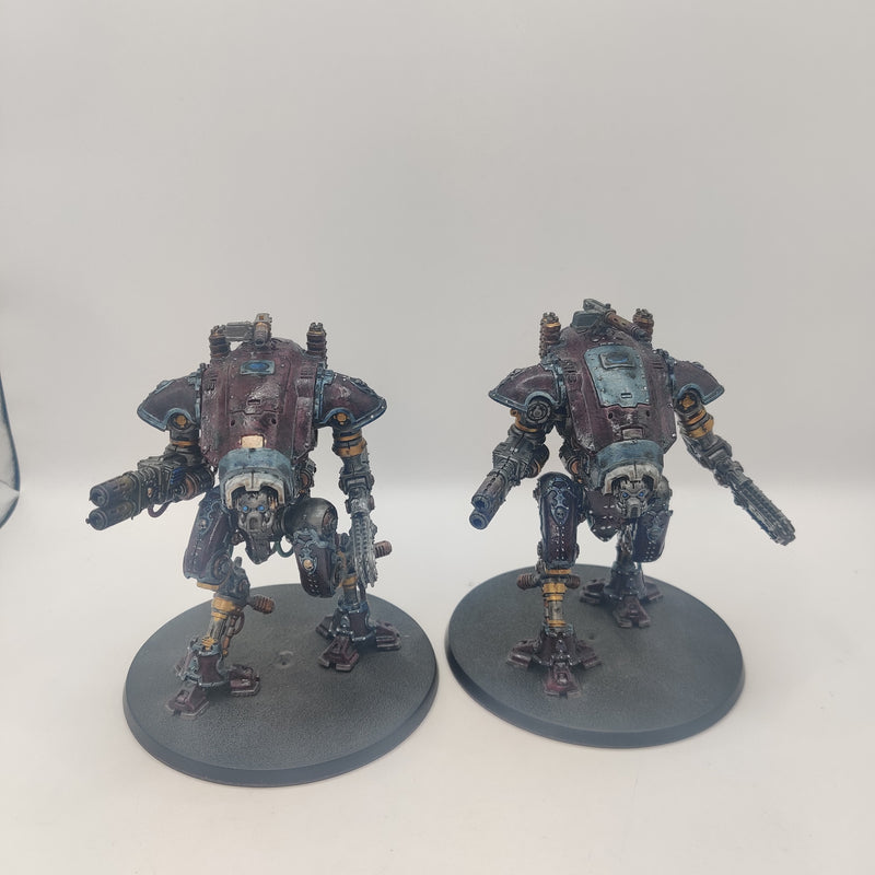 Warhammer 40k Imperial Knights Armiger Warglaives - Painted AX091