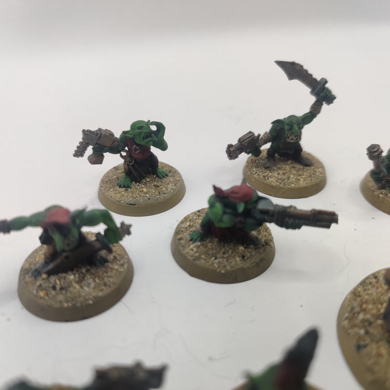 Warhammer 40k Ork Runtherd and Grots x11 AH074