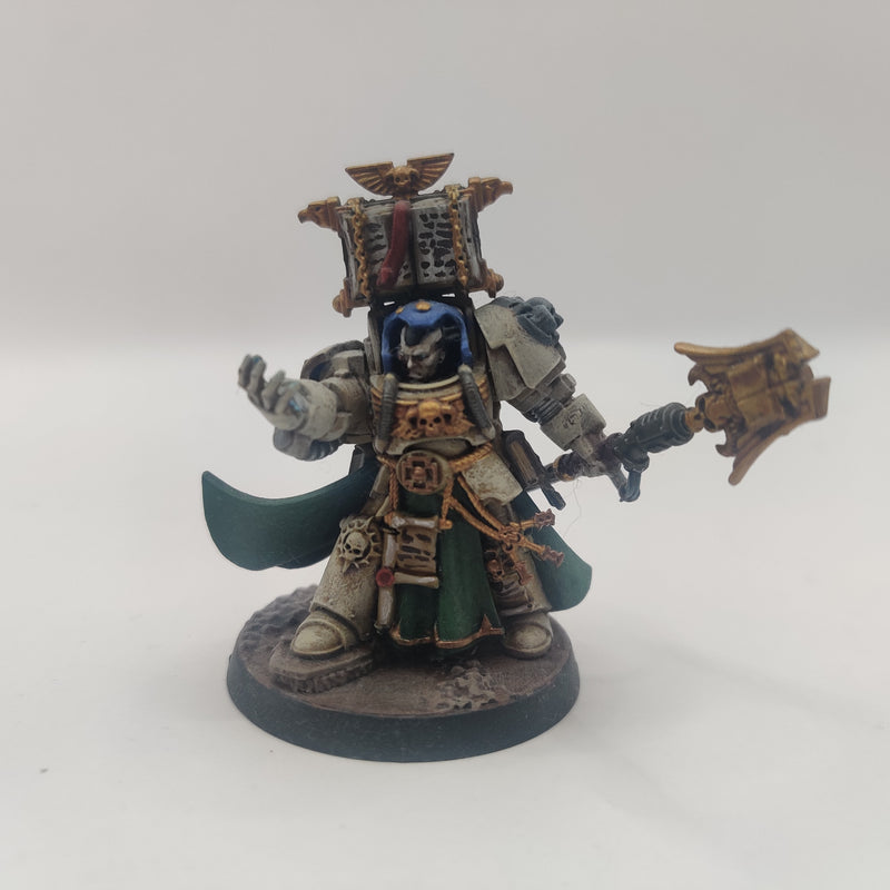 Warhammer 40k Dark Angels Interrogator Chaplain and Terminator Librarian - Well Painted AC006