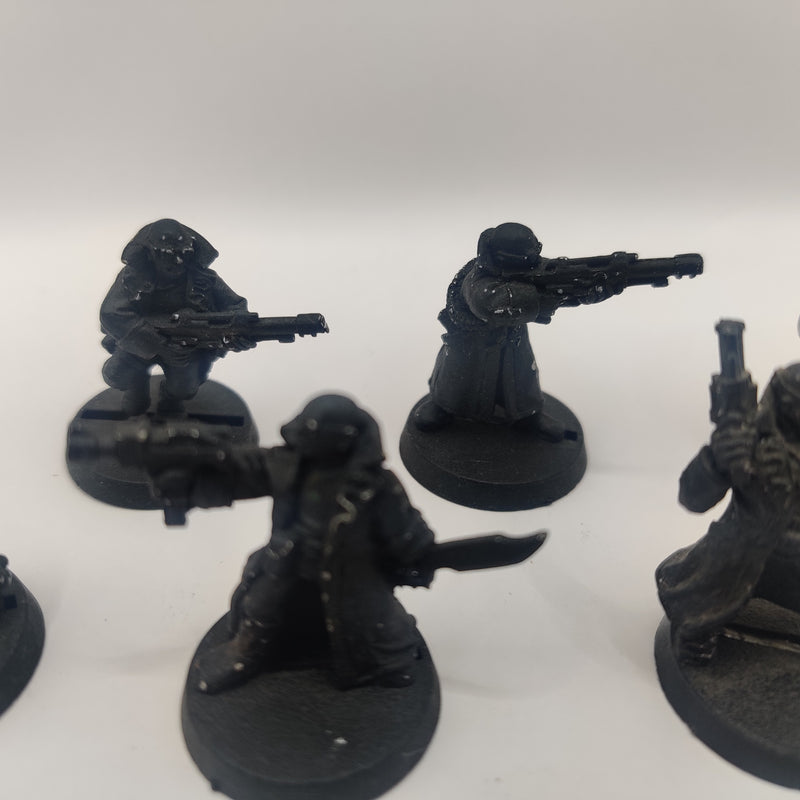 Necromunda Classic Delaque Gang x7  - Metal AT053