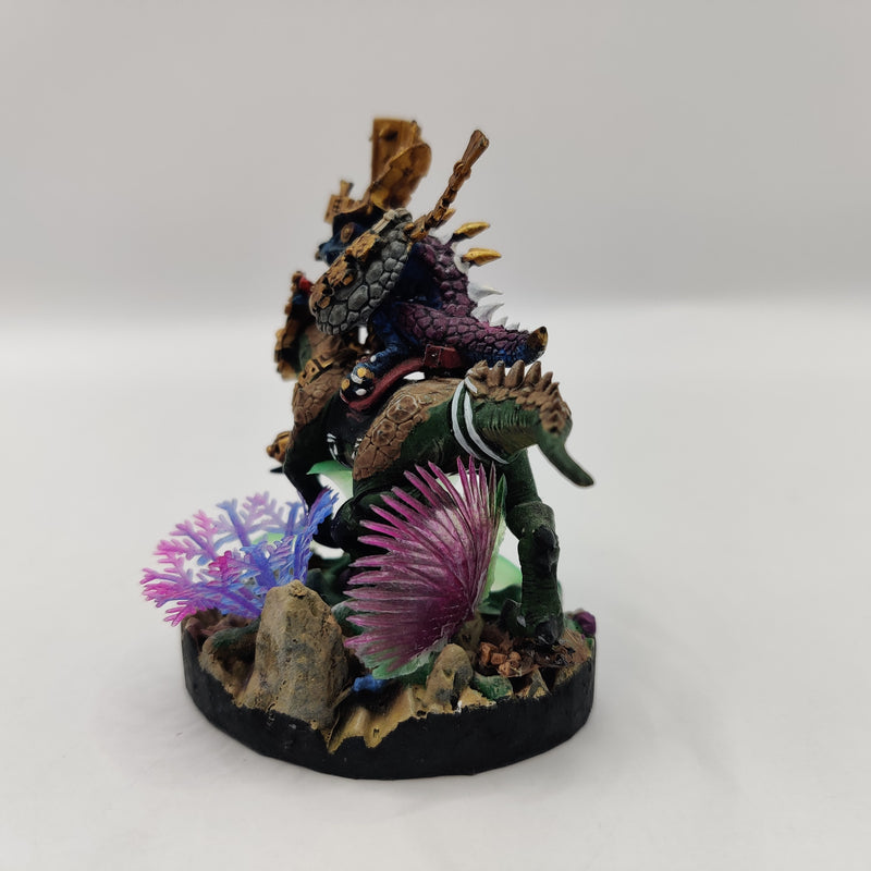 Age of Sigmar Seraphon Cold One  Cavalry Hero - Well Painted BA121