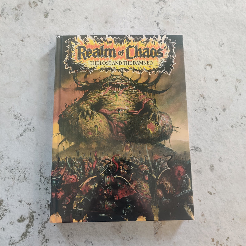 Warhammer Realm of Chaos The Lost and the Damned - Reprint Hardback AY031