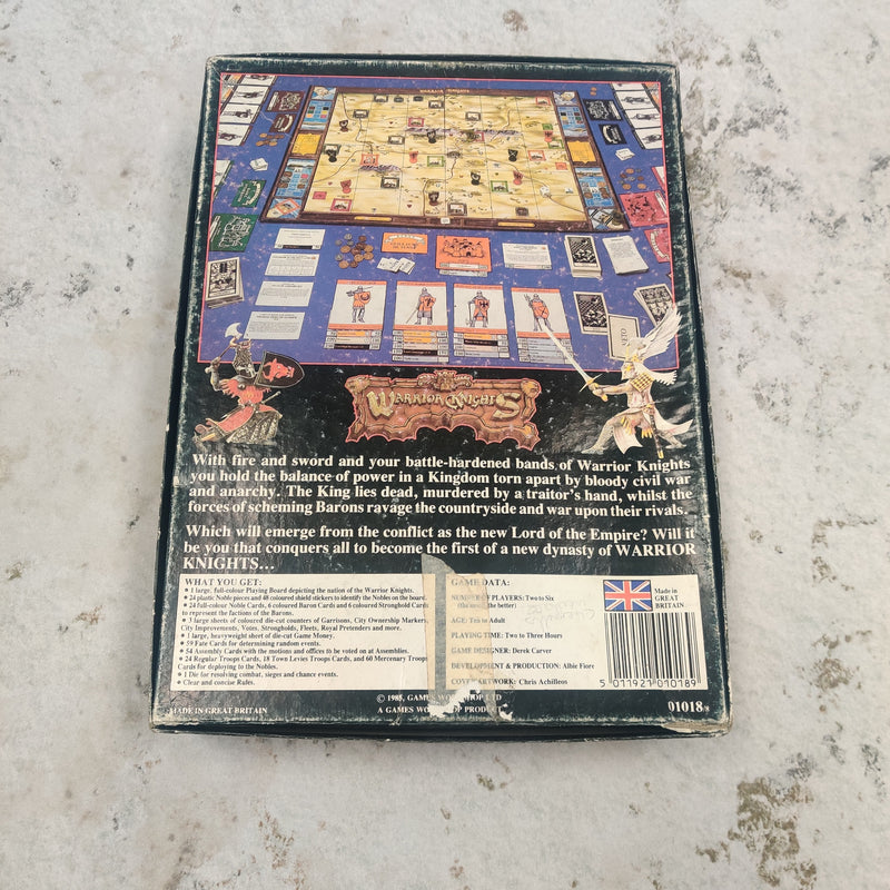 Games Workshop Warrior Knights Board Game - Unchecked AY041