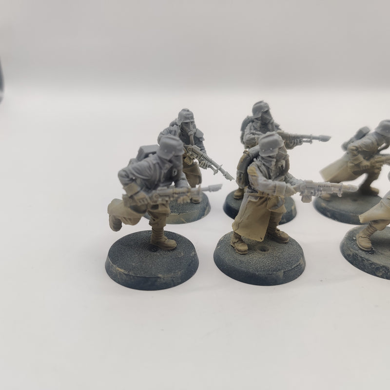 Warhammer 40k Forgeworld Death Korps of Krieg Squad Advancing AK010