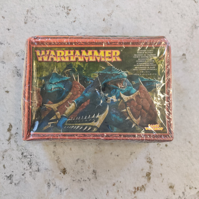 Warhammer Fantasy Lizardmen Saurus Regiment - Sealed AY218