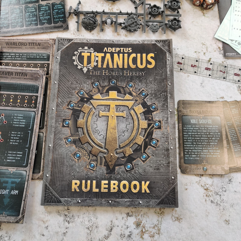 Adeptus Titanicus Rules and Accessories Bundle AV209