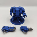 Warhammer 40k Space Marine Dreadnought with Heavy Plasma Cannon and Assault Cannon AZ167