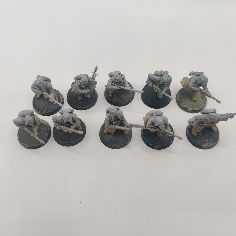 Warhammer 40k Forgeworld Death Korps of Krieg Squad Advancing AD022