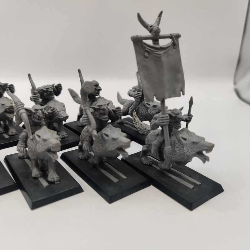 Warhammer The Old World Goblin Wolf Riders x10 AW138