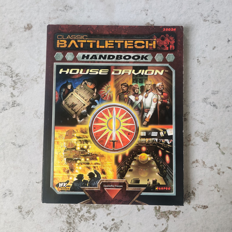 Fanpro Classic Battletech Handbook House Davion 35024 AS308