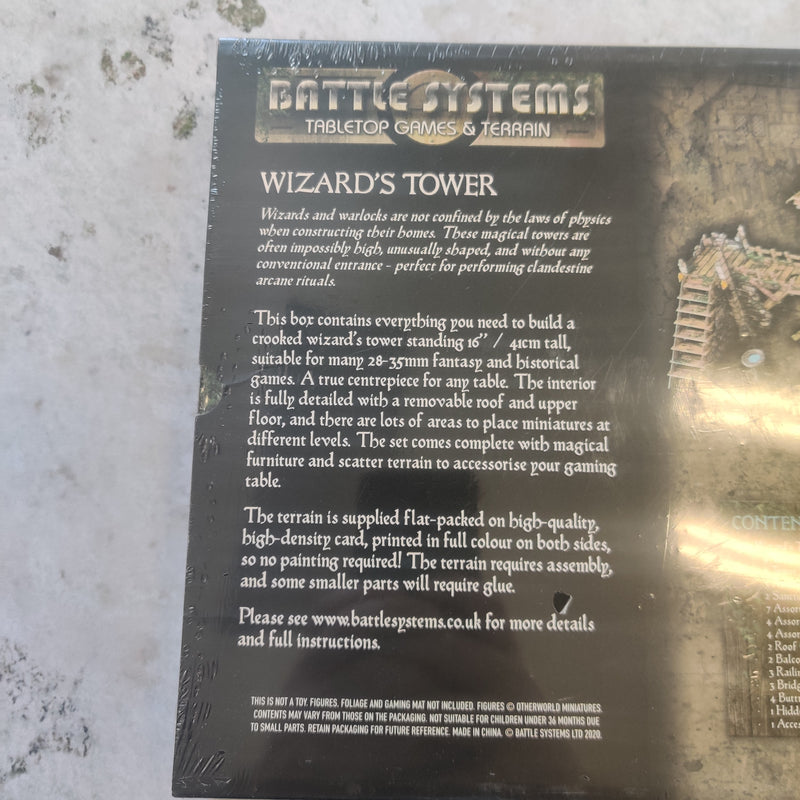 Battle Systems Wizard's Tower Terrain Set AV016