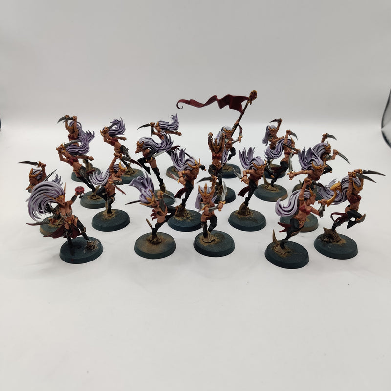 Age of Sigmar Daughters of Khaine Wyche Aelves x20 - Painted AJ023