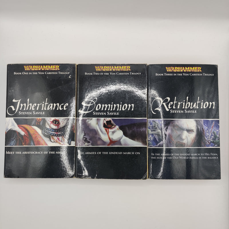 Warhammer The Von Carstein Trilogy - Inheritance, Dominion and Retribution AS281