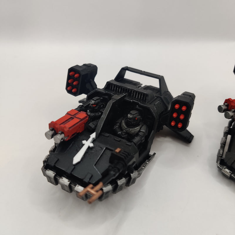 Warhammer 40k Dark Angels Ravenwing Landspeeders x2 AR007