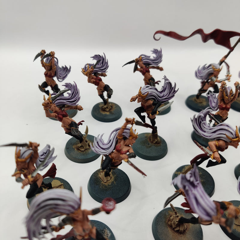 Age of Sigmar Daughters of Khaine Wyche Aelves x20 - Painted AJ023