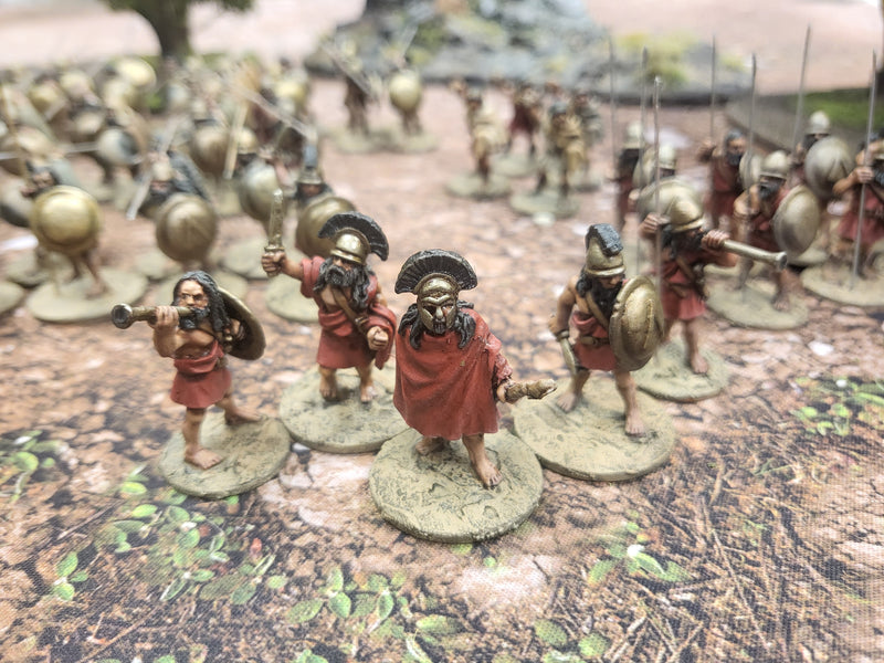 Wargames Foundry Ancient Greeks Spartan Army Beautifully Painted   (BE008)