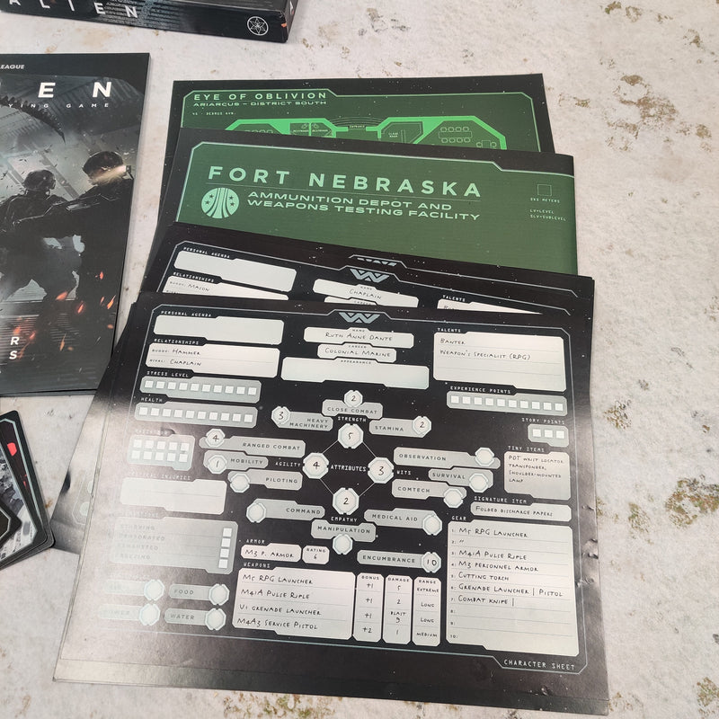 Alien Roleplaying Game Bundle - Free League Publishing AY330