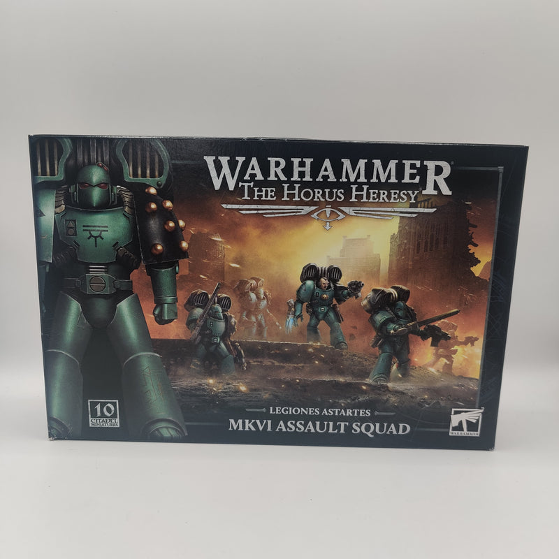 Warhammer Horus Heresy Space Marines MKVI Assault Squad - Damaged Box AY231