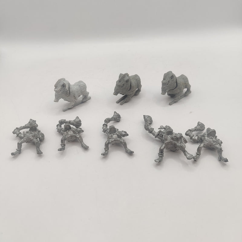 Warhammer The Old World Savage Orc Boarboyz AT118-0329