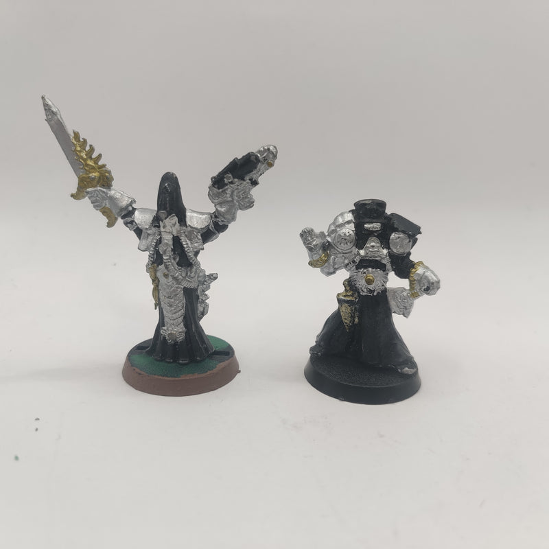 Warhammer 40k Ordo Malleus Inquisitors x2 Oldhammer OOP AH070-0326