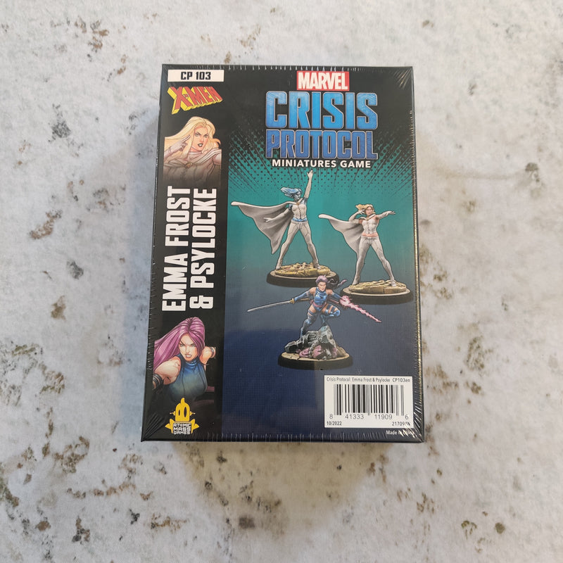 Marvel Crisis Protocol: Emma Frost and Psylocke - Sealed AY202