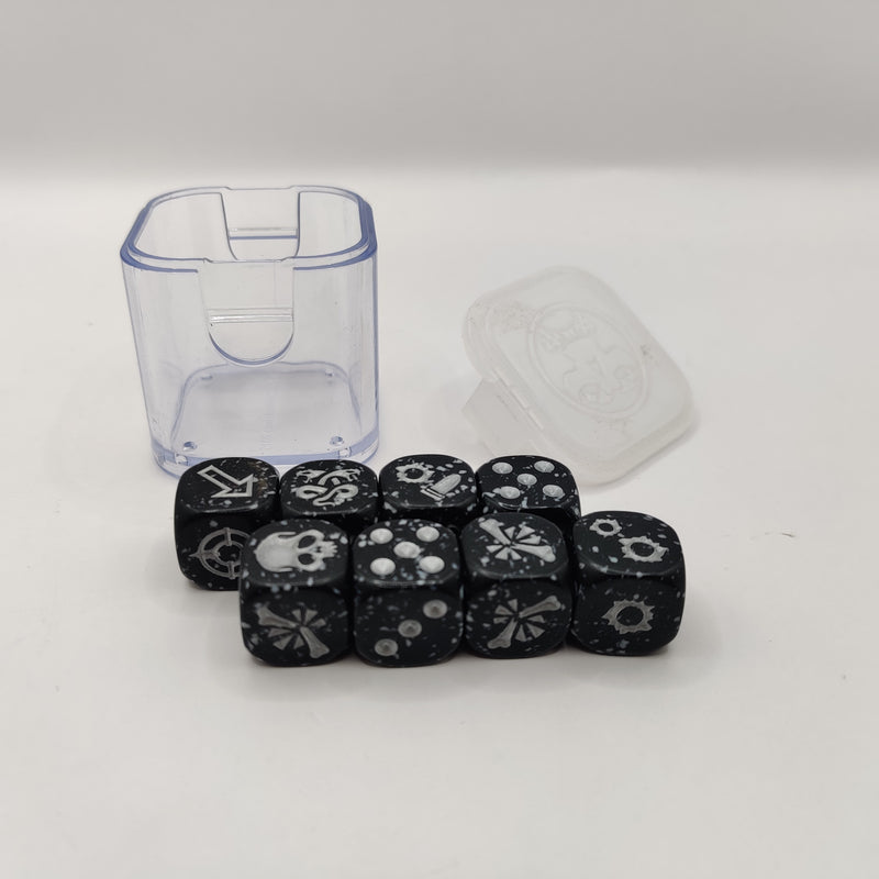 Necromunda House of Shadow Delaque Gang Dice Set AA010