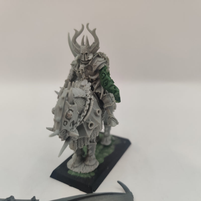 Warhammer the Old World Chaos Lord on Daemonic Mount - BSB Conversion AI120