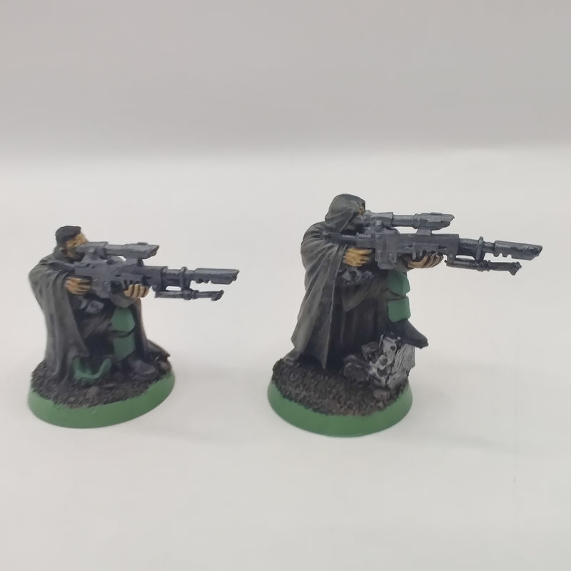 Warhammer 40k Astra Militarum Imperial Guard Snipers - Metal AH020