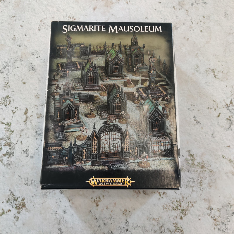 Age of Sigmar Sigmarite Mausoleum - 8 sprues - missing 2 parts AV148