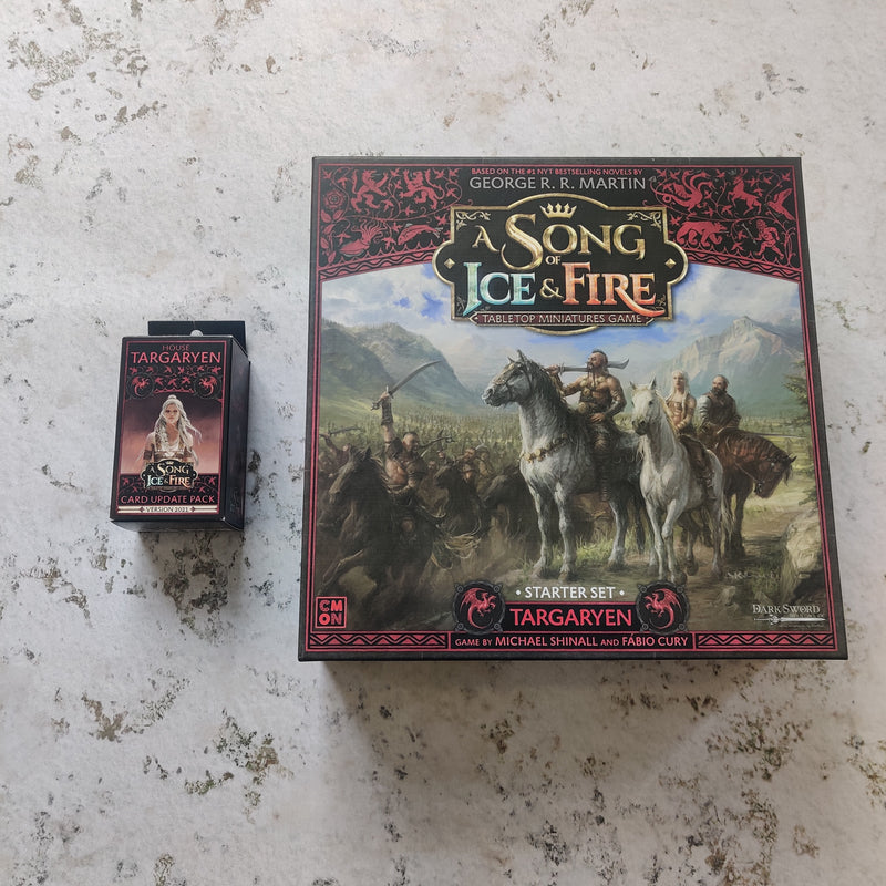 A Song of Ice and Fire Targaryen Starter Set and Card Upgrade Pack AA201