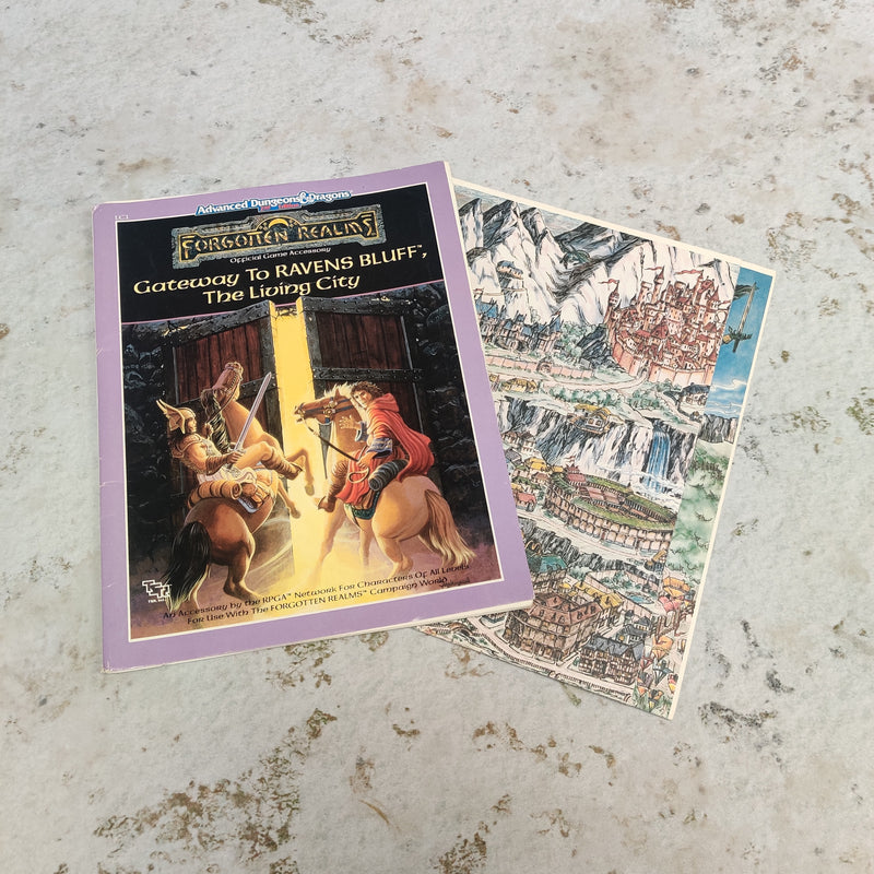 AD&D Forgotten Realms Gateway to Ravens Bluff, The Living City