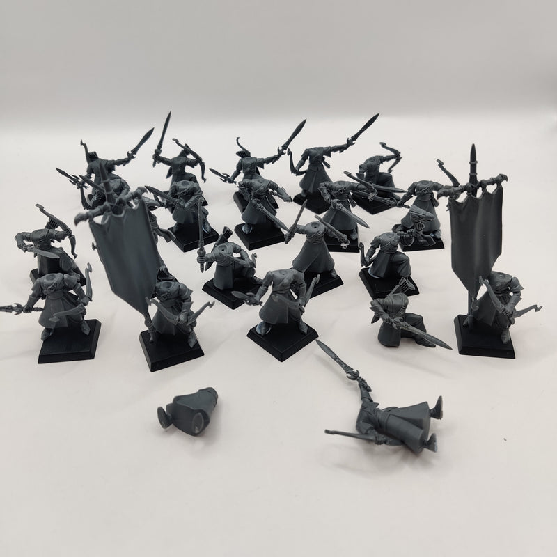 Warhammer The Old World High Elf Archers x20 - Missing Heads AF047