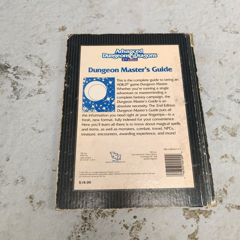 AD&D 2nd Edition Dungeon Masters Guide