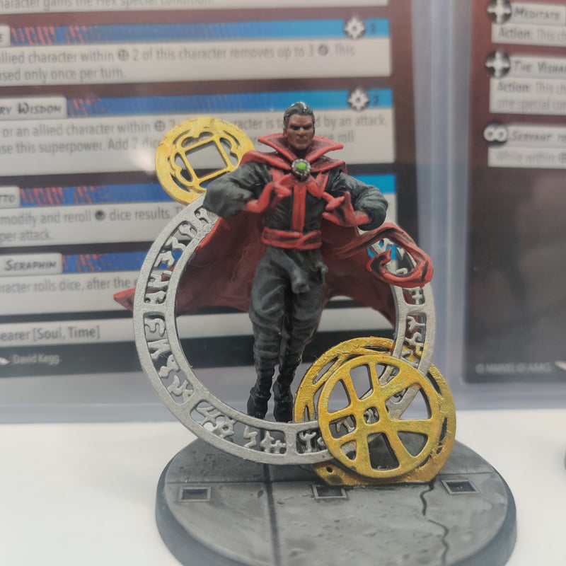 Marvel Crisis Protocol Dr Strange and Wong - Painted AX079