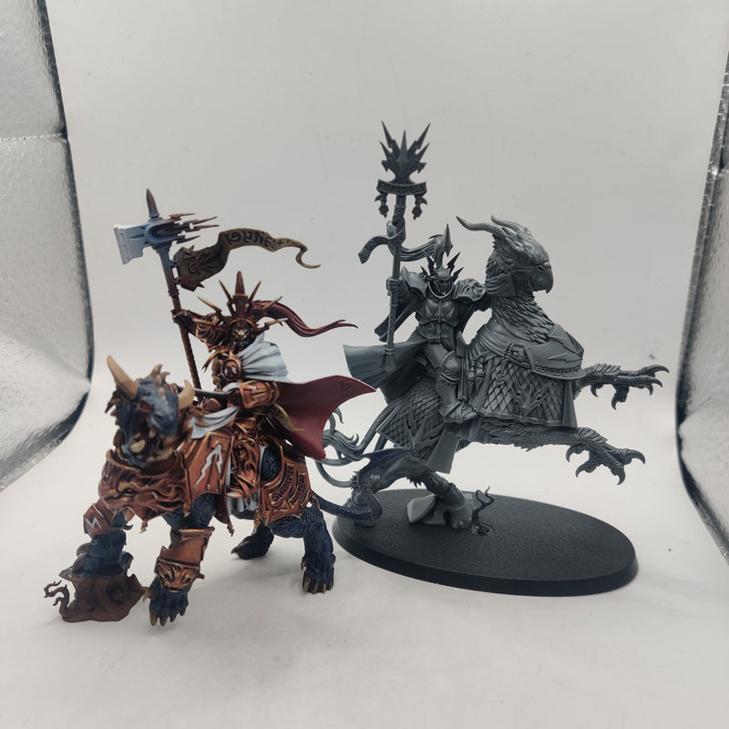 Age of Sigmar Stormcast Eternals Vandus Hammerhand and Lord Arcanum on Gryph-charger AL062