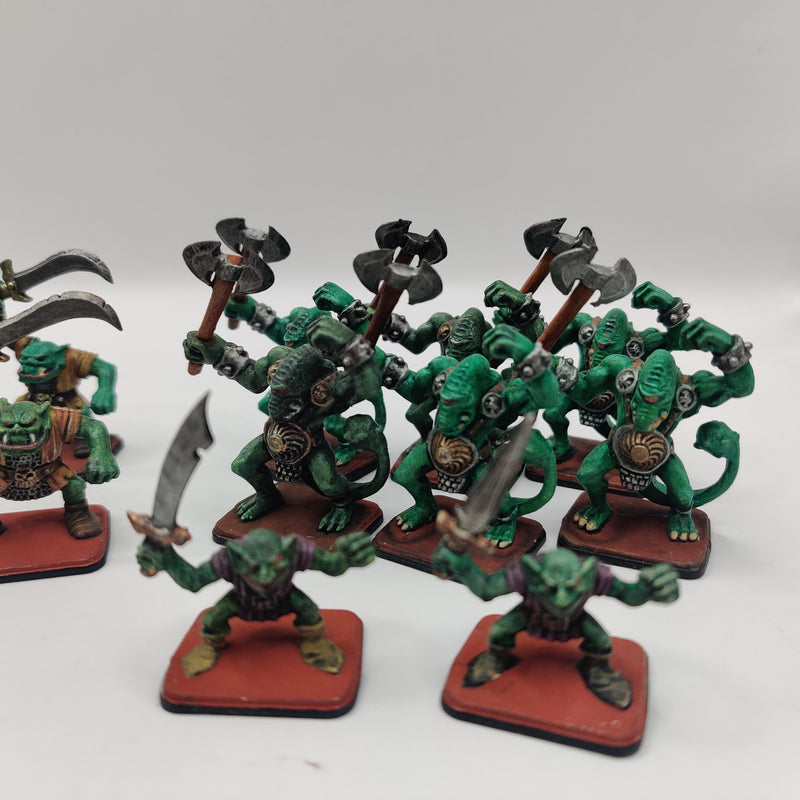 Warhammer Heroquest Orcs and Fimir - Painted AT124