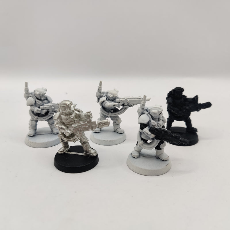 Warhammer 40k Astra Militarum Kasrkin Storm Troopers Metal AT228