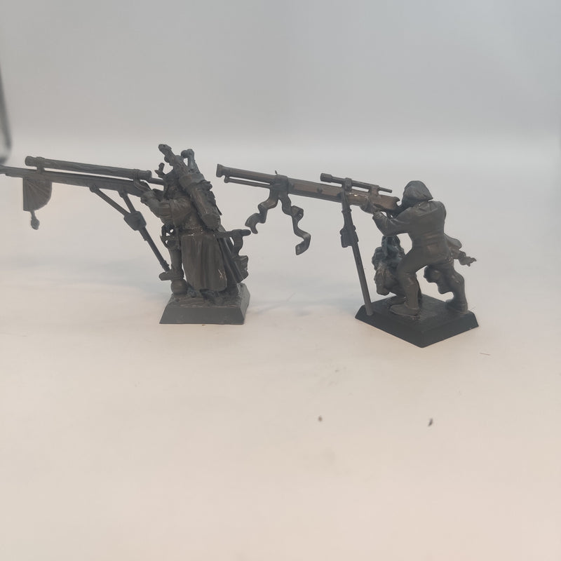 Warhammer Fantasy Empire Engineers with Hochland Long Rifle x2 AW036