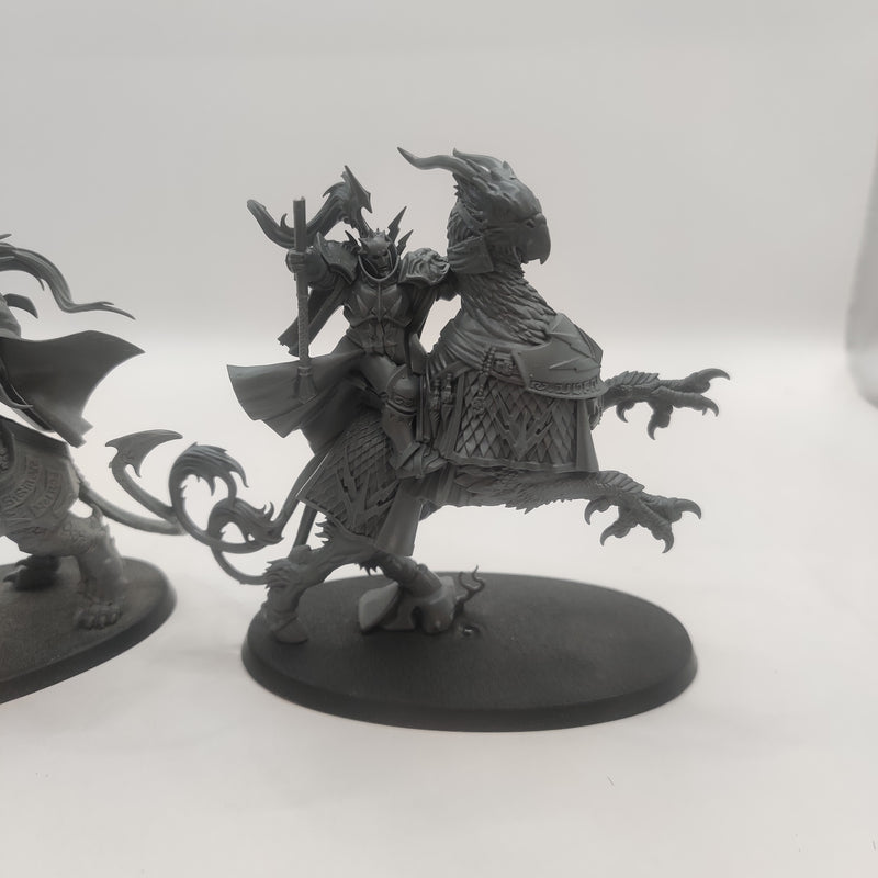 Age of Sigmar Stormcast Eternals Vandus Hammerhand and Lord-Arcanum on Gryph-Charger AW114-0411