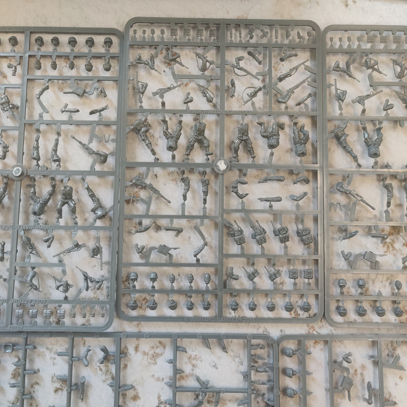 Bolt Action US Airborne x17 on Sprue AV186