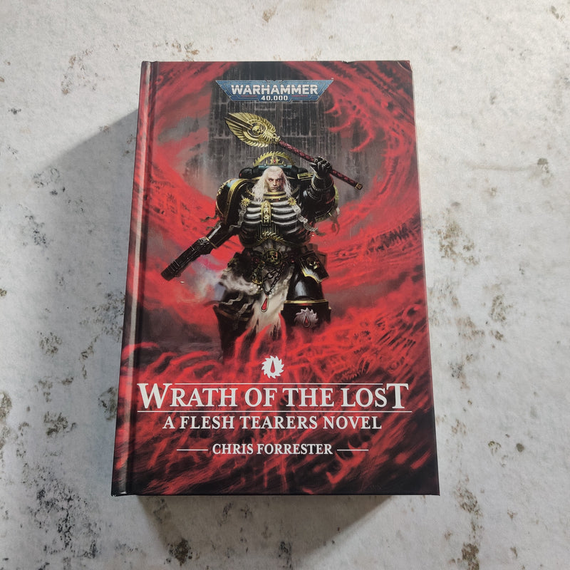 Warhammer 40k Wrath of the Lost Flesh Tearers Novel Hardback Damaged BB076