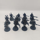Warhammer 40k Drukhari Kabalite  Warriors and 2 Archons AJ089