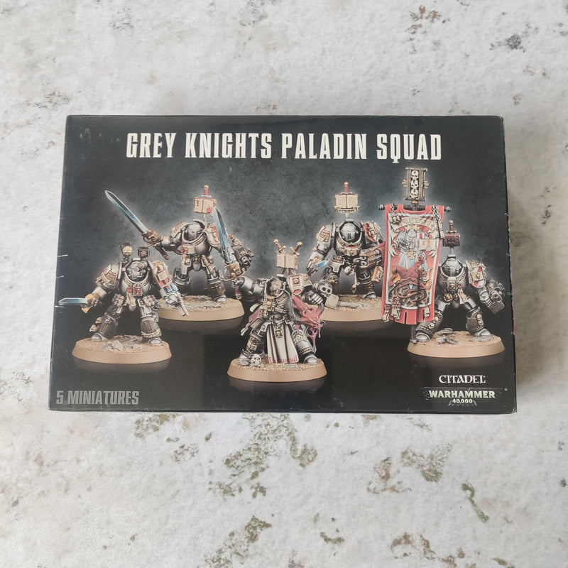 Warhammer 40k Grey Knights Paladin Squad - In Box AV201
