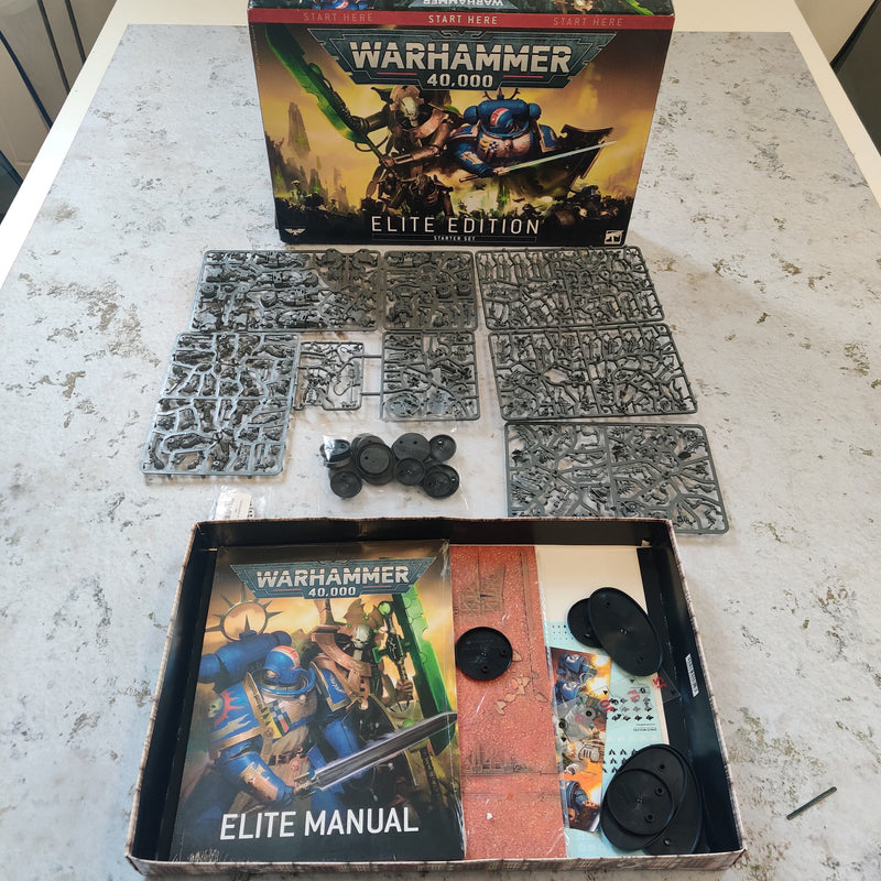 Warhammer 40k Elite Edition Starter Set Complete BD075