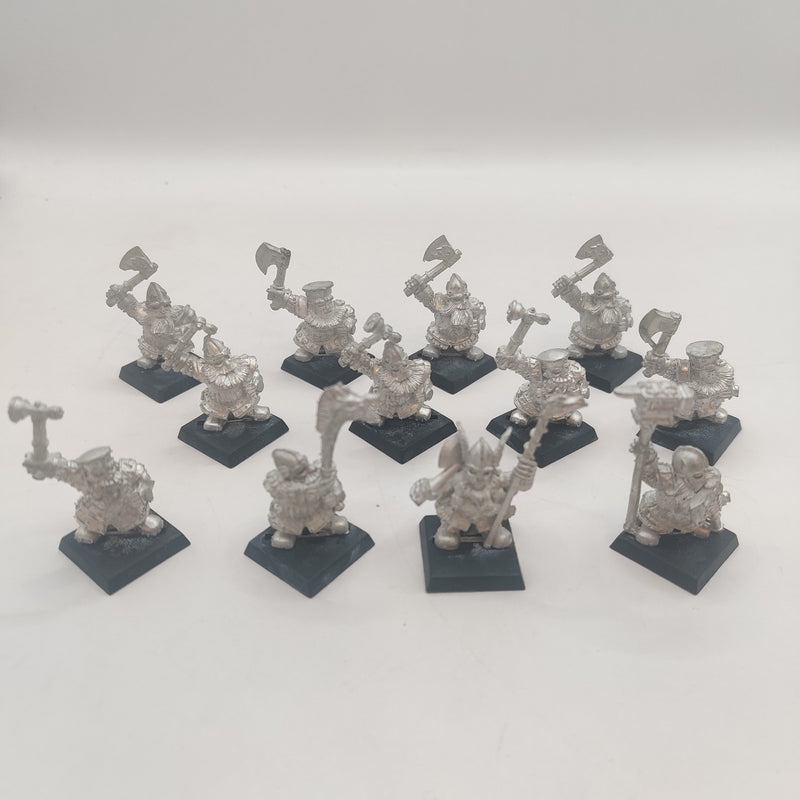 Warhammer Fantasy Dwarf Ironbreakers Metal x12 OOP AE104