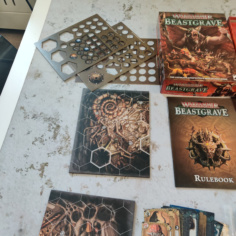 Warhammer Underworlds Beastgrave - Skaeth's Wild Hunt, Rules, Boards and Extra Cards AV060