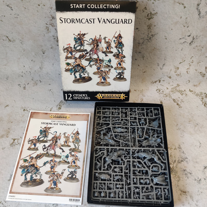 Age of Sigmar Start Collecting Stormcast Vanguard OOP In box AV074