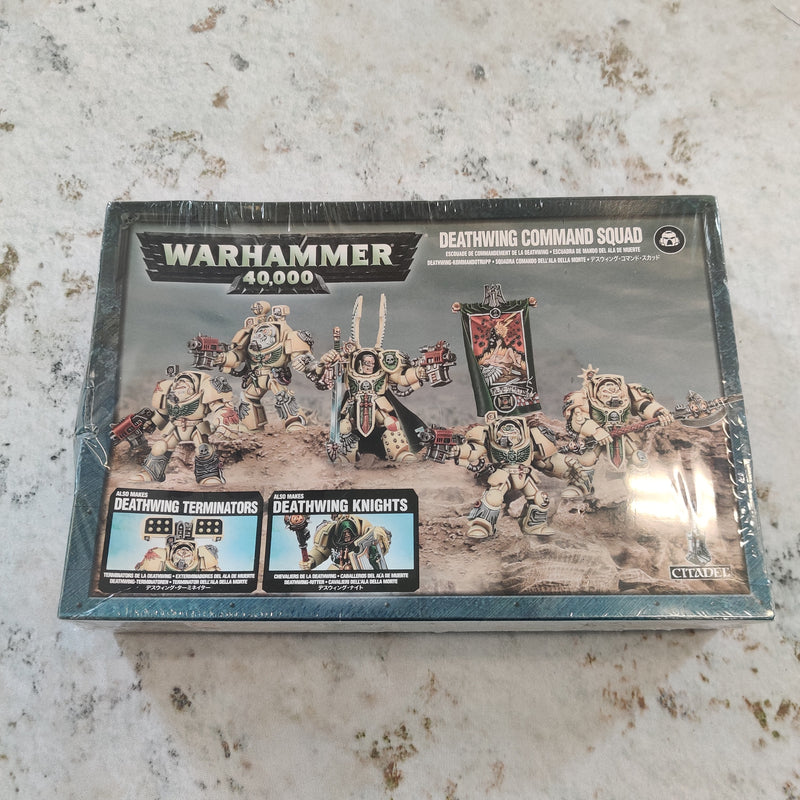 Warhammer 40k Dark Angels Deathwing Command Squad - Sealed AV137