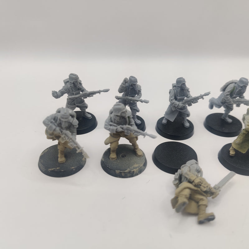 Warhammer 40k Forgeworld Death Korps of Krieg Squad Advancing AQ002